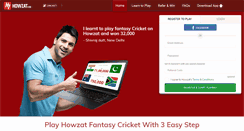 Desktop Screenshot of howzat.com